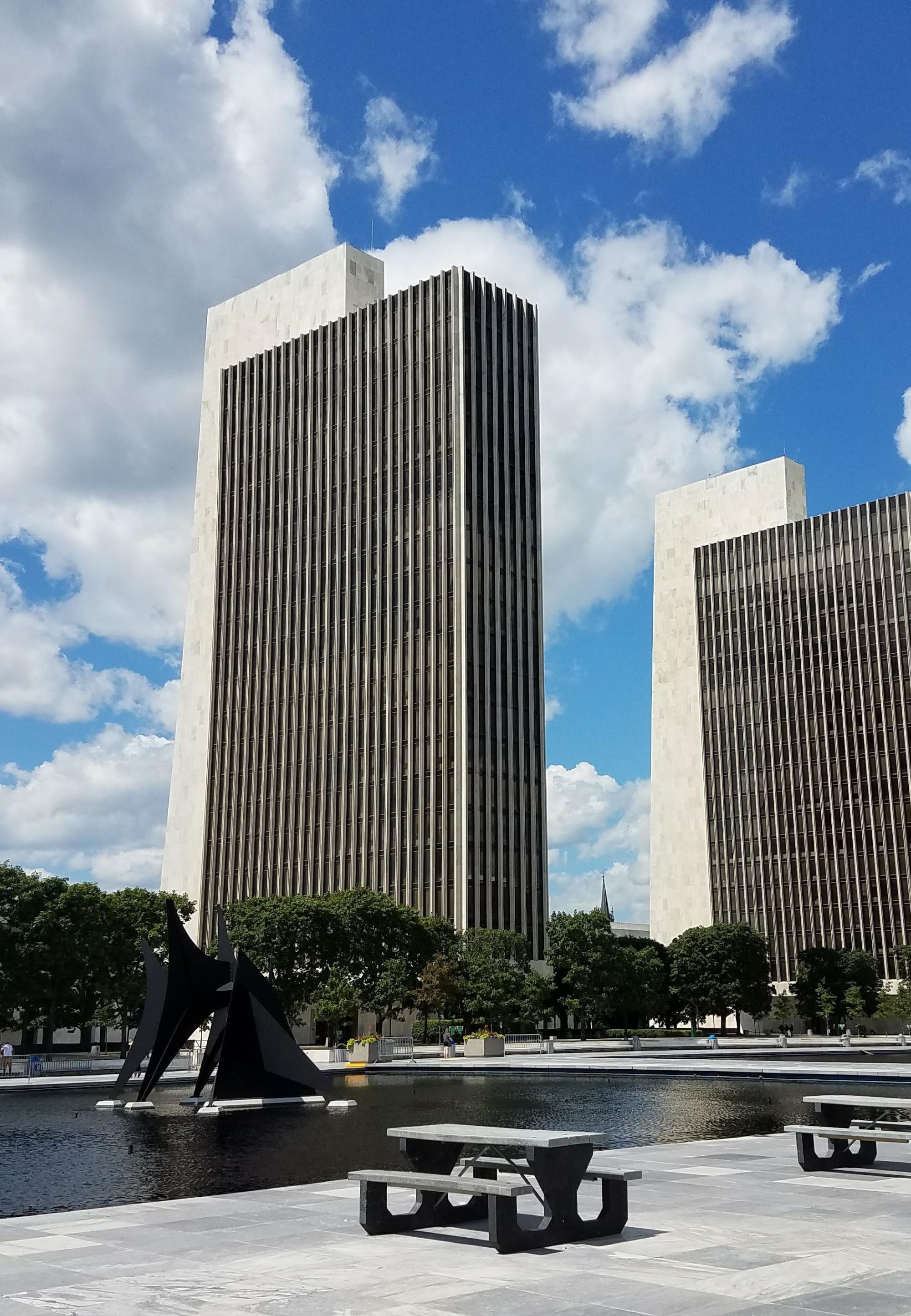 photo of "the quad" at Empire State Plaza